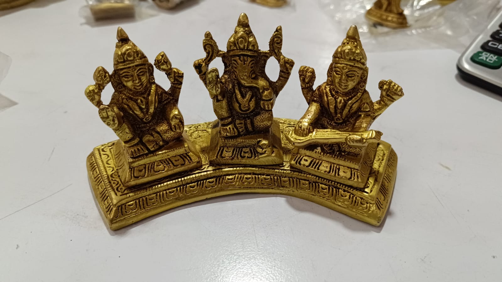 Laxmi Ganesh Saraswati Large लक्ष्मी गणेश सरस्वत