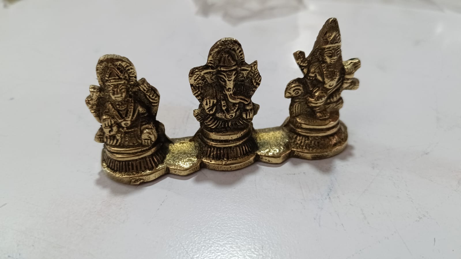 Laxmi Ganesh Saraswati Small लक्ष्मी गणेश सरस्वत