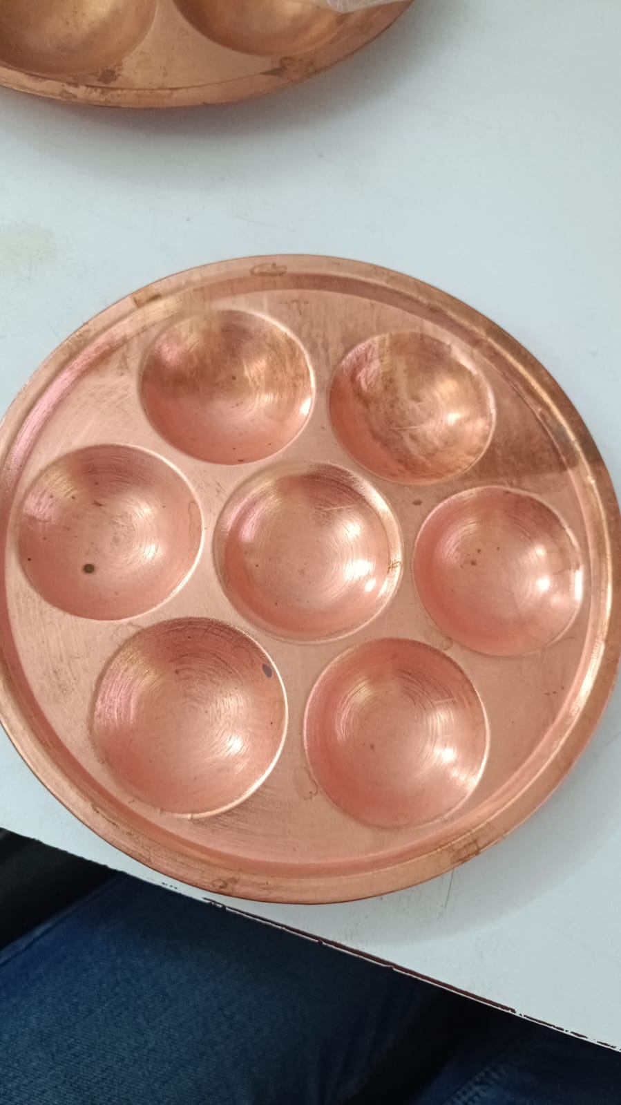 Puja Thali Tama Bhagawan Puja तामा थाल