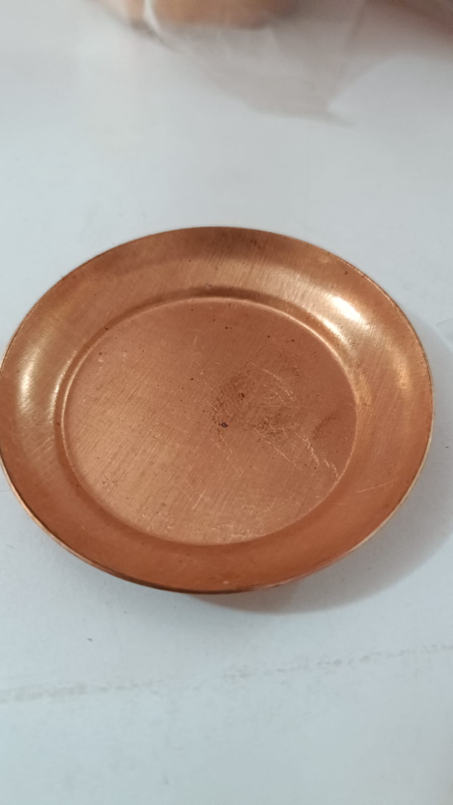 Tama Thali Puja thali Bhagawan thali तामा थाल Estra Small