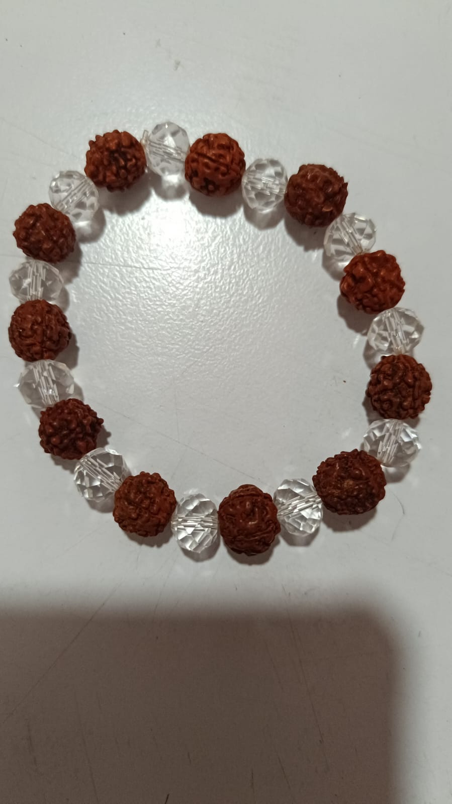 Rudraksha Sphatik bracelet