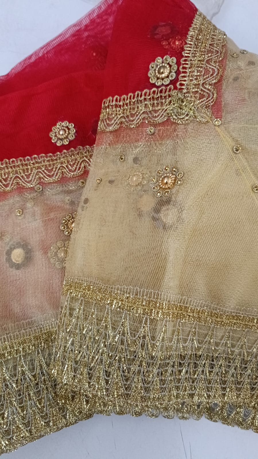 Chunari Behuli Chunari Bhagawan Chunari चुनरी yellow/Red