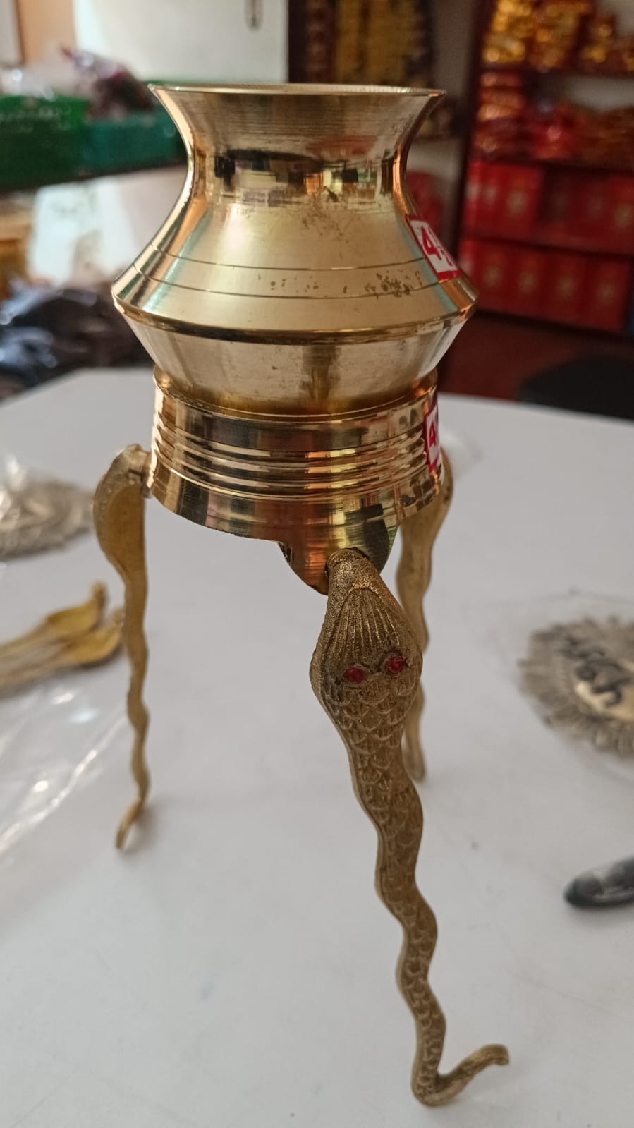 Jal Dhari Trikhutti Trikuti Set ट्रीखुट्टी धारी Rudra Abishek