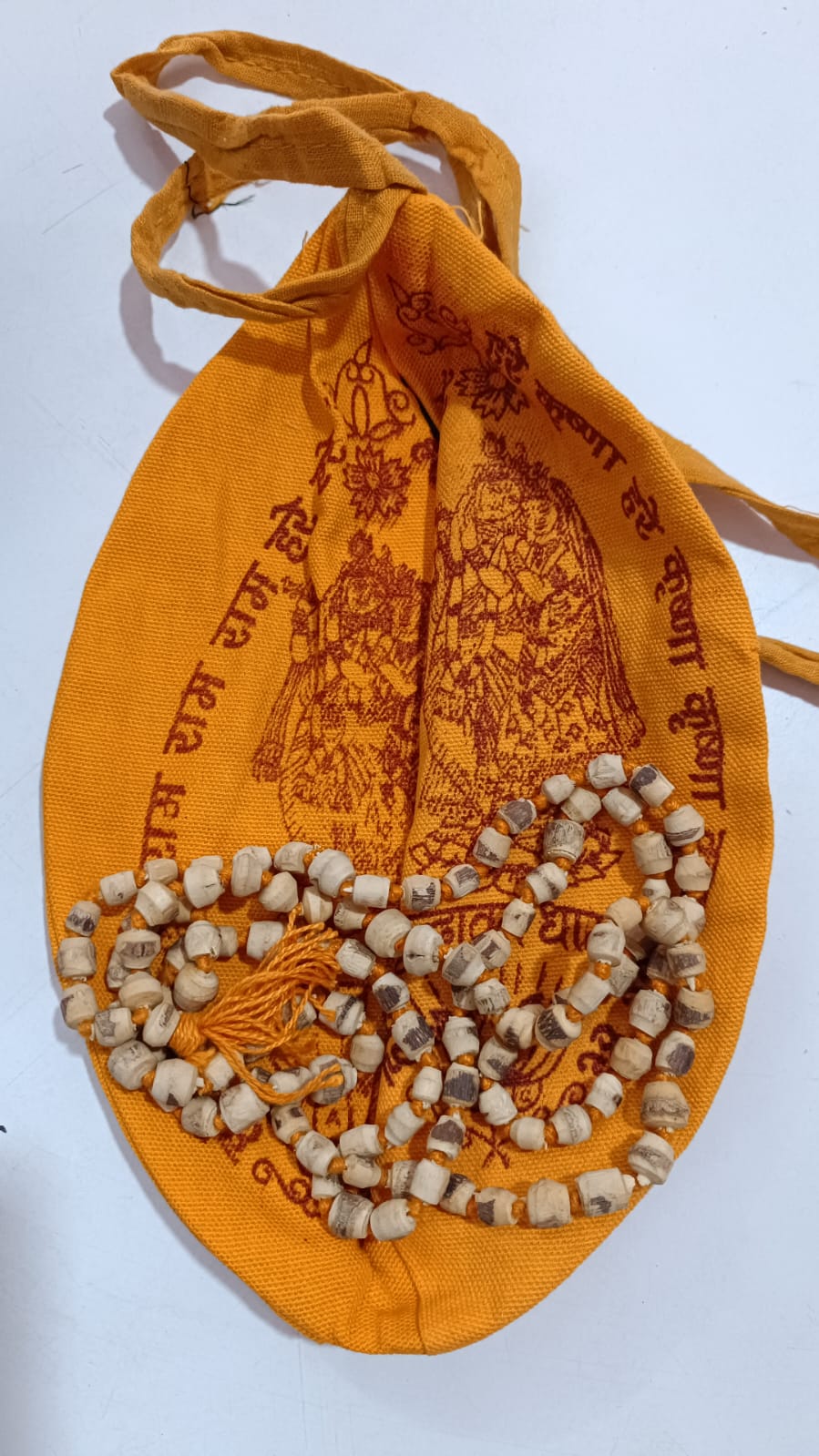 Mala Jholi Set Tulasi Mala Radha Krishna jholi Mala माला झोली