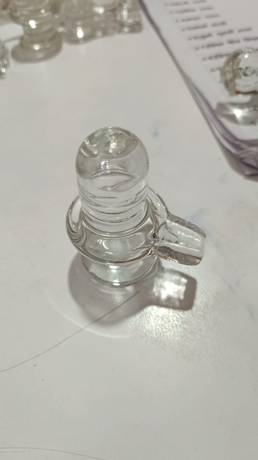 Shiva Linga Crystal Shibha Linga शिवलिङ्ग