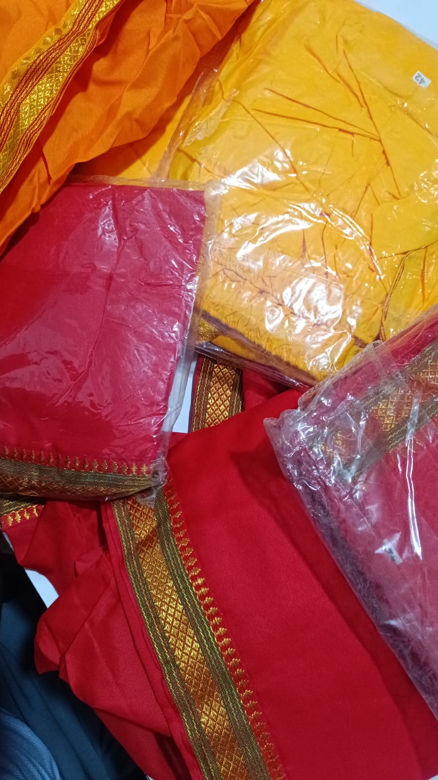 Readymade Dhoti Tayari Dhoti Bhagawan Dhoti Chdaune Dhoti Pandit Dhoti Pujari Dhoti Kanhaiya dhoti Krishna Dhoti