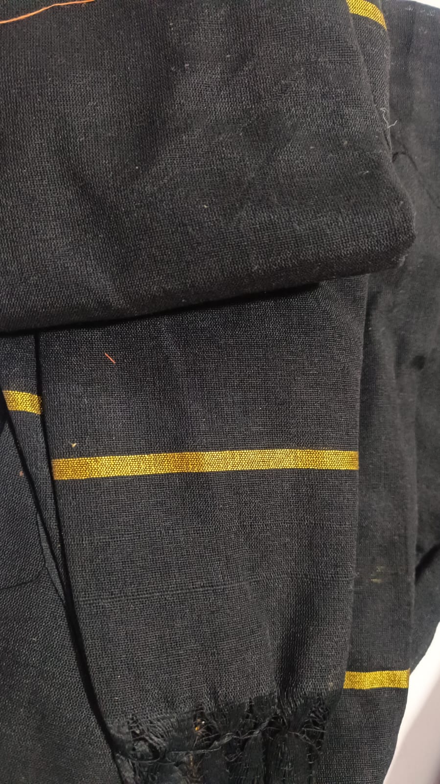 Black Gamcha Kalo Gamcha Dan Kapada dupatta Bhagawan Kapada