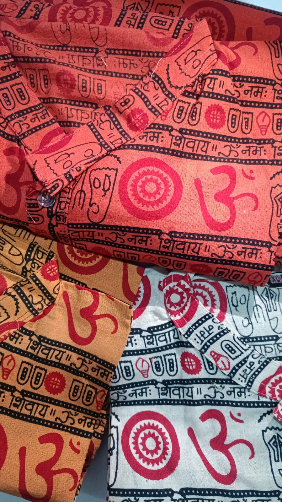 Radhe Radhe Kurta Full Barani Kurtha Bhagawan Kurtha Om Kurtha Shiva Kurtha Ram Kurtha