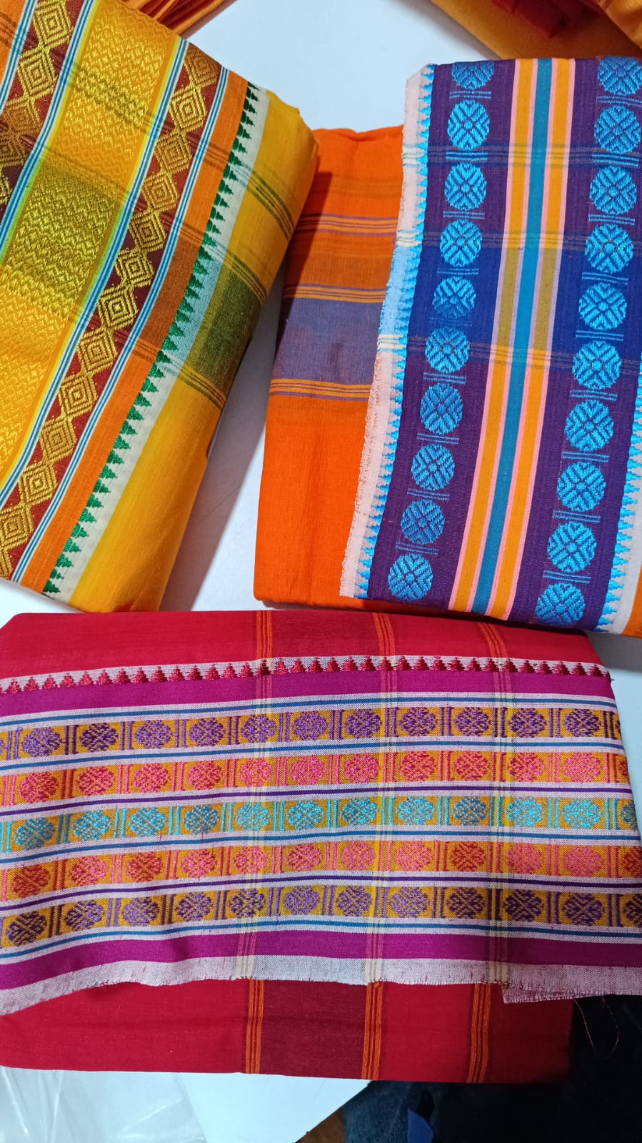 Dhoti Men धोती 6Meter Baran Kapada Guru Dhoti Pandit Dhoti Pujari Dhoti Puja Dhoti