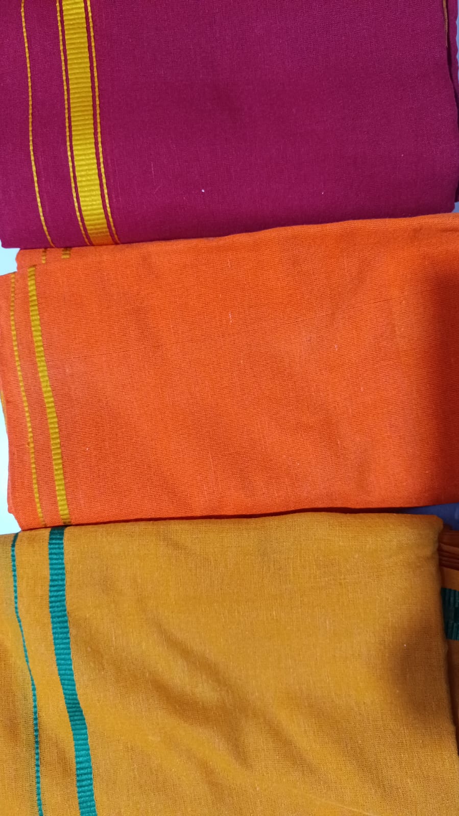 Dhoti धोती 2Meter Baran Kapada Guru Dhoti Pandit Dhoti Pujari Dhoti Puja Dhoti