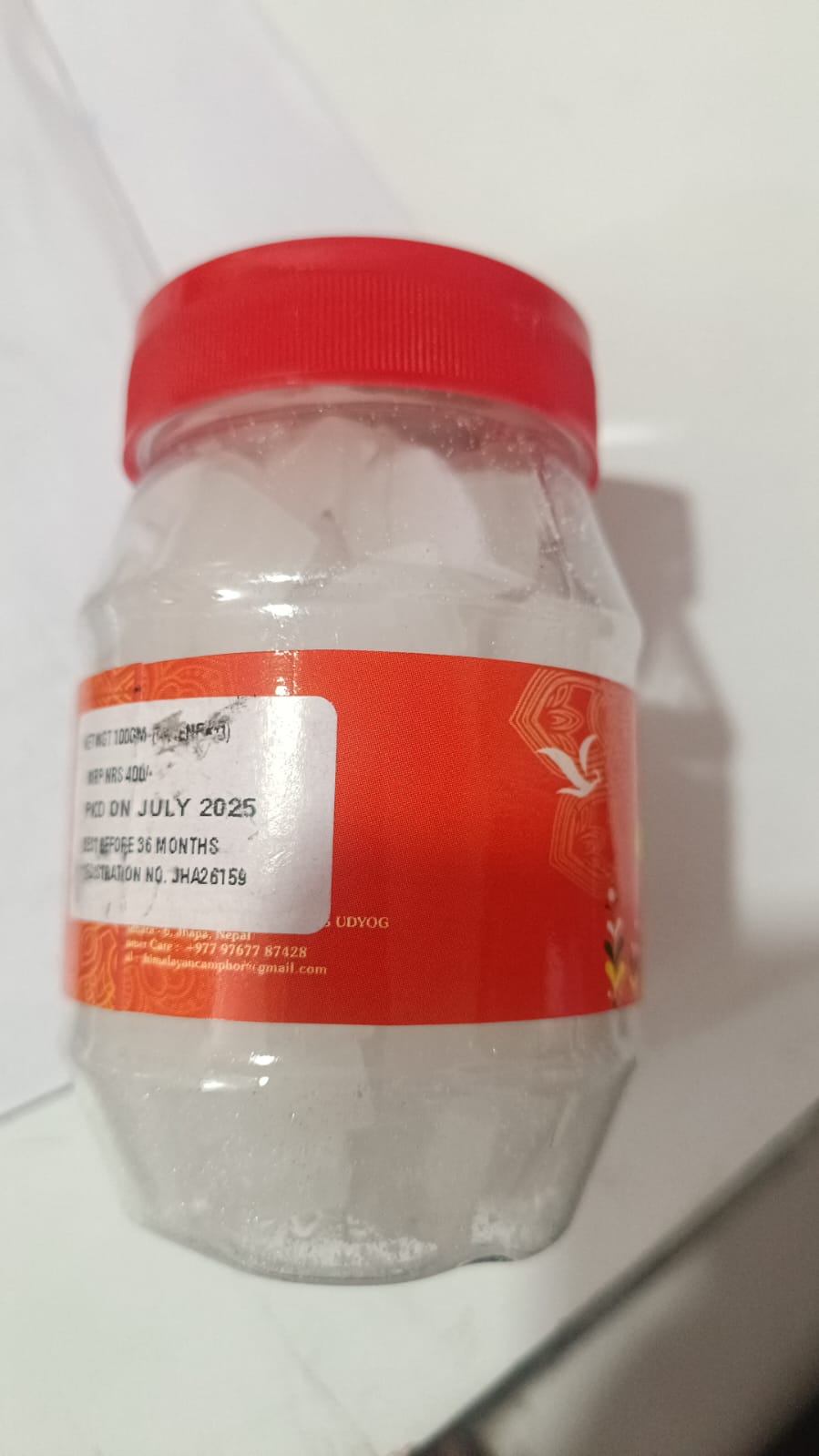 Kapur  100gr Bhagawan kapur Puja Kapur Best Kapur कपुर Camphor