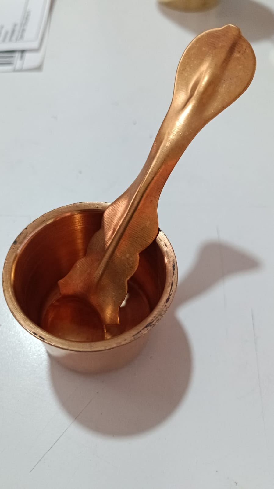आचमन, पञ्चपात्रो pancha patro +achamani