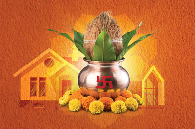 गृह प्रवेश पुजा Griha Pravesh Puja- Large Package
